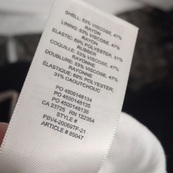 WILFRED Floral Watercolor Print Crop Top - Picture 5 of 5